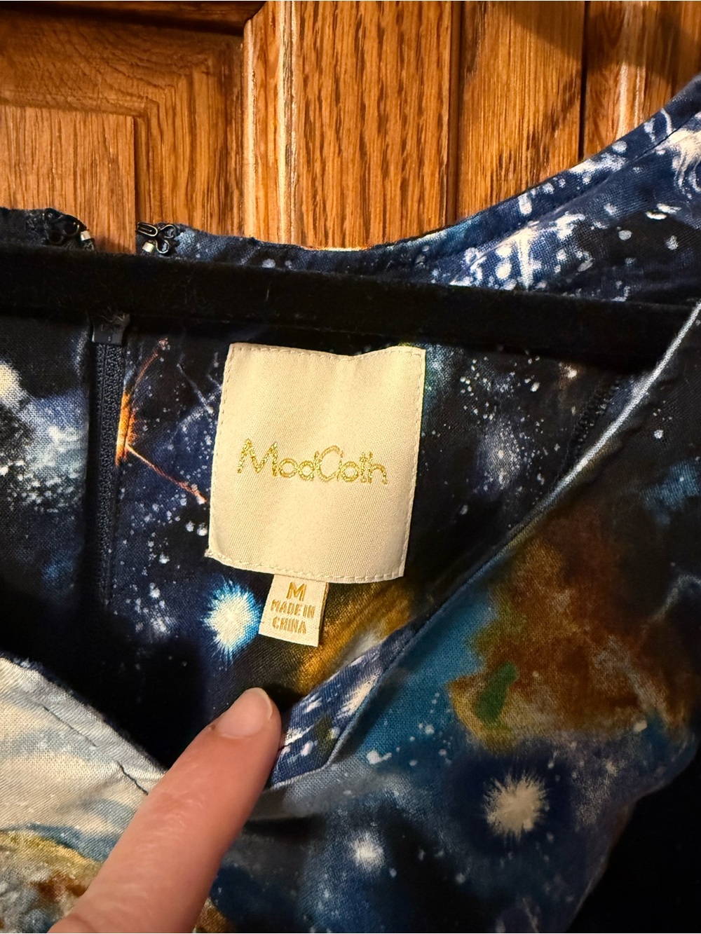 ModCloth galaxy dress - Picture 3 of 5